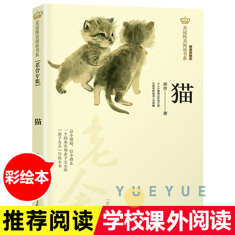 猫 老舍的书 美冠纯美阅读书系 呼