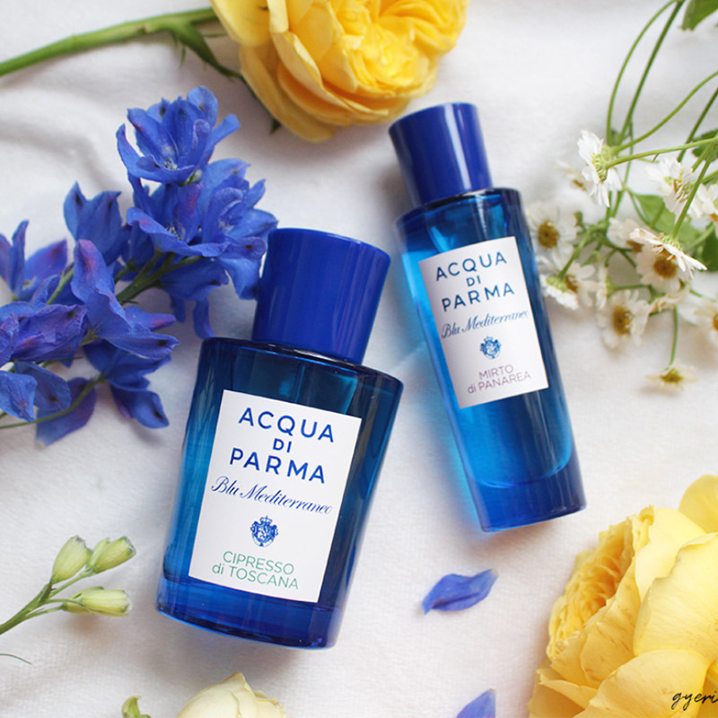 acqua di parma帕尔马之水蓝色地中海香橙佛手柑桃金娘30ml香水