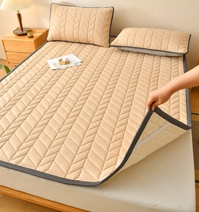 A类大豆抗菌床垫软垫家用卧室薄款防滑垫被学生宿舍褥子保护垫子