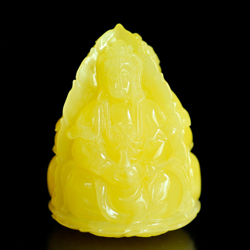 31.91g 精美蜜蜡观音摆件 2122