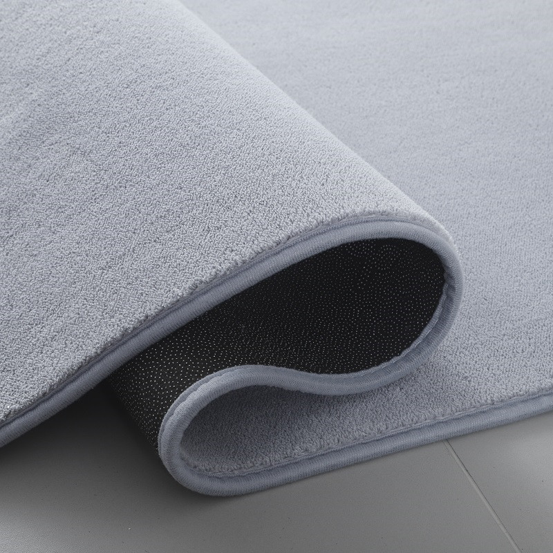 高级灰色地毯客厅茶几沙发垫子家用房间卧室大面积毛毯地垫可定制