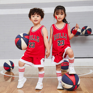 儿童篮球训练服套装大中小学生运动男童女孩幼儿园班级球衣印名字