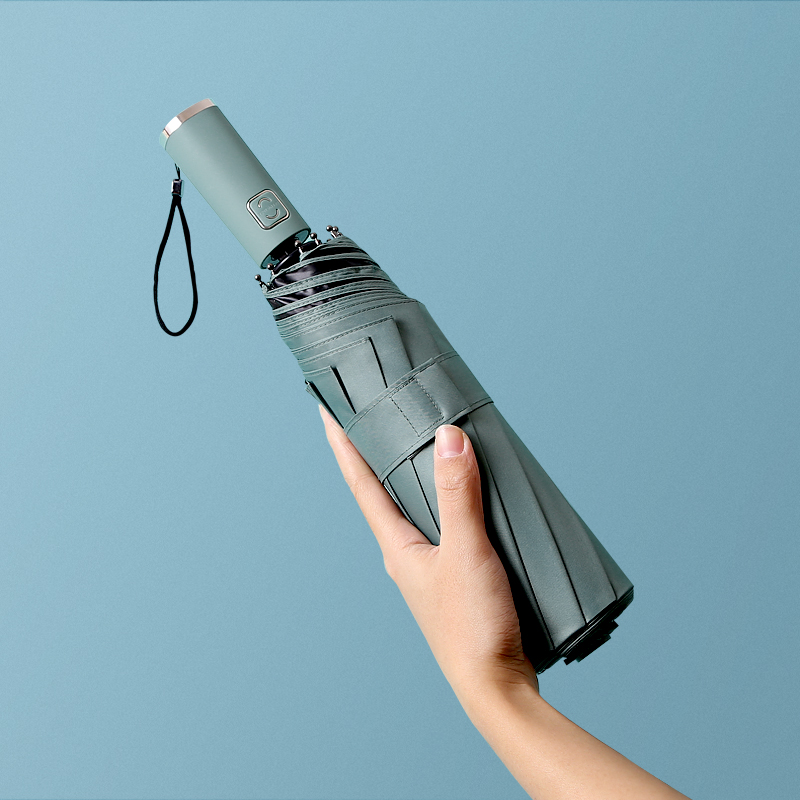 Umbrella rain or shine Dual use automatic fully automatic Simplicity Sunscreen Vinyl Sen family Folding umbrella Three folding umbrellain the Home Daily , Umbrella/Rain gear/Rain/Moistureproof , Umbrella category - from Buy2taobao.com to provide professional Taobao agent buy service
