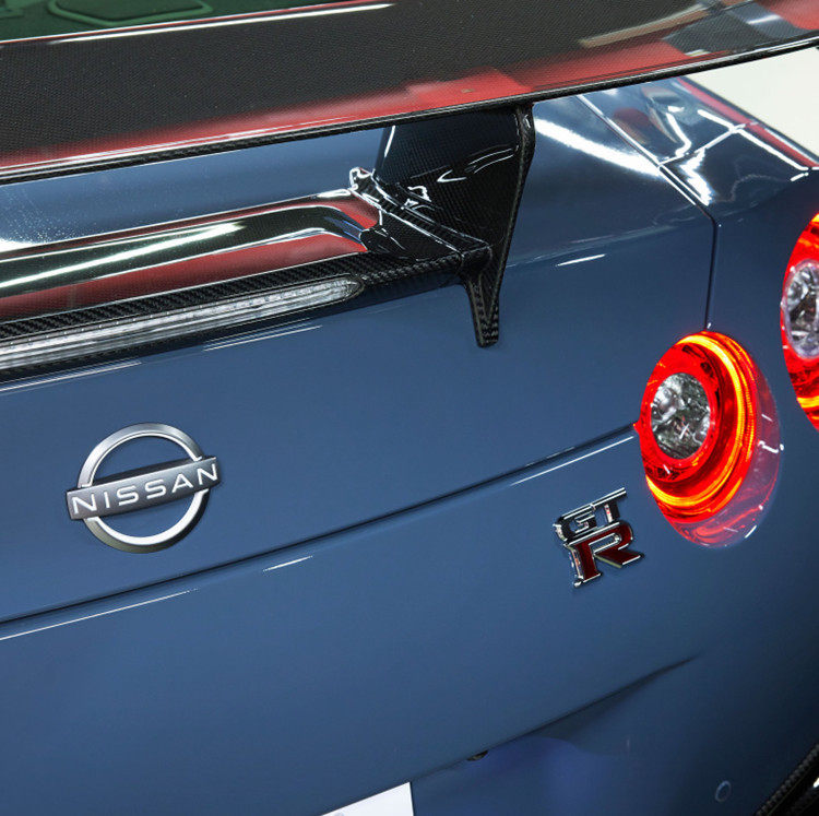 gtr车贴适用于gtr改装3d个性金属gtr车标尾标贴后备箱标装饰车贴