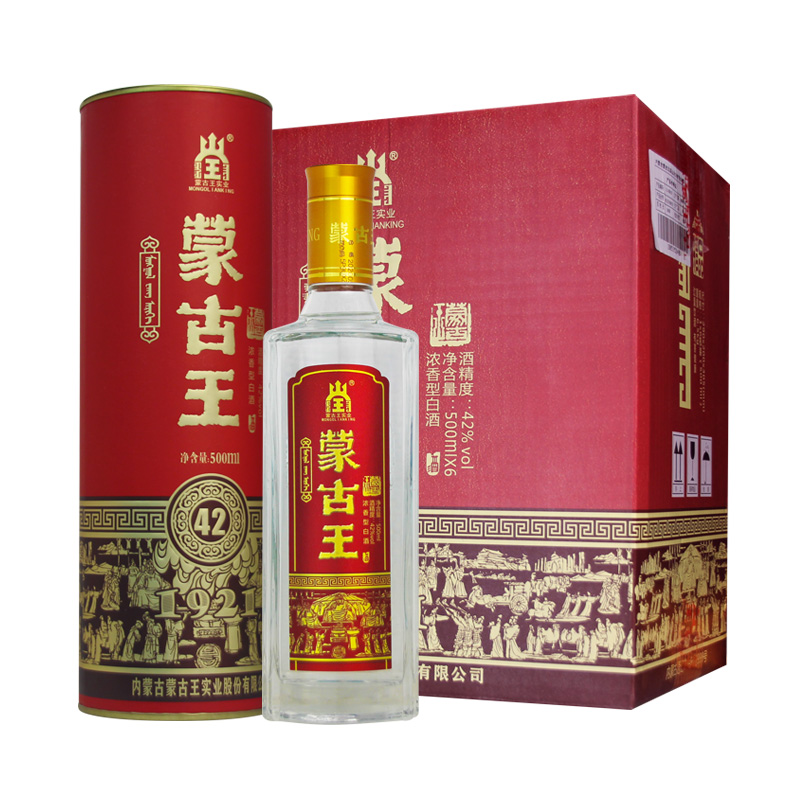 蒙古王42酒价格及图片图片