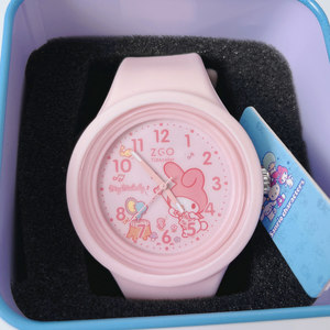 三丽鸥美乐蒂手表女小学生夏季考试儿童女童女孩电子女生女款石英