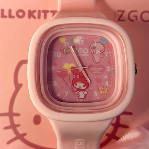 美乐蒂可爱电子手表女学生考试儿童女孩防水女生女童三丽鸥小学生