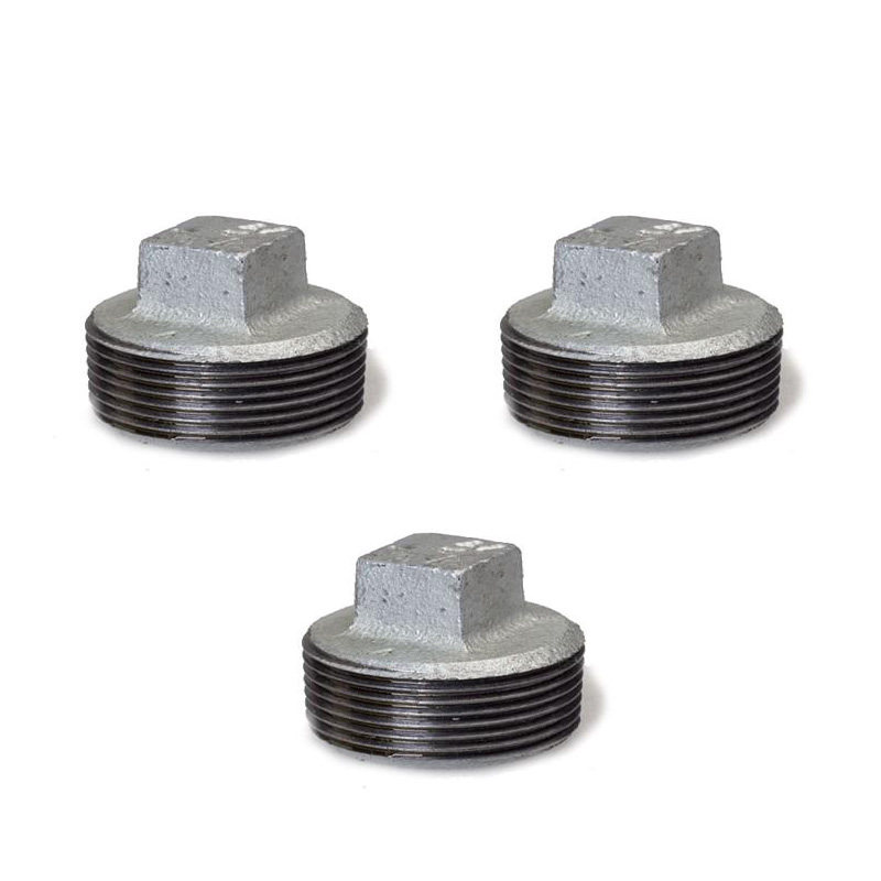 镀锌堵头消防管件管道丝堵外丝管堵管堵