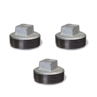 镀锌堵头消防管件管道丝堵外丝管堵