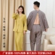 艾灸服纯棉刮痧按摩专用衣服后背开扣美容院衣服理疗针灸推拿上衣