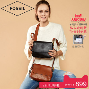 fossil包包款式 歡聚日 Fossil 化石單肩包斜挎女包牛皮女士包包 小方包ZB6759 ysl包包款式