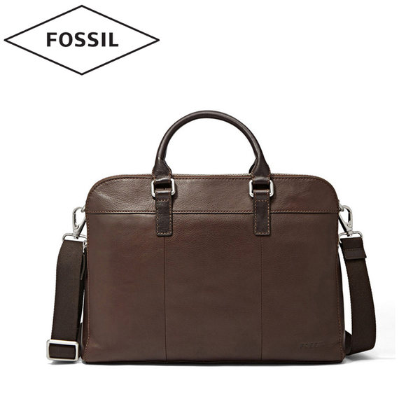 Fossil MERCER系列 14英寸 男式牛皮公文包 双重优惠后￥1019包邮