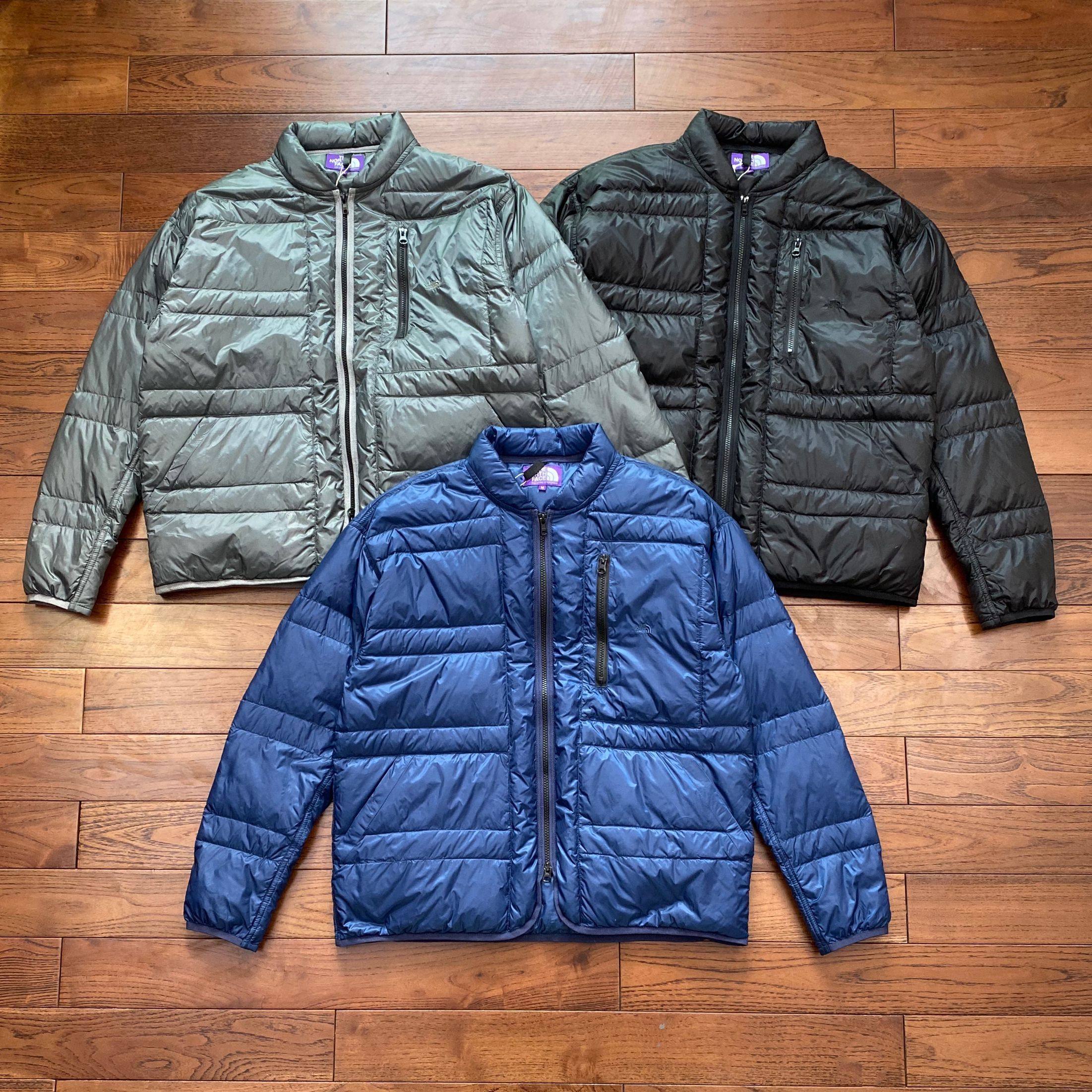 21aw紫标光电子field down jacket保暖男女情侣宽松薄羽绒服夹克