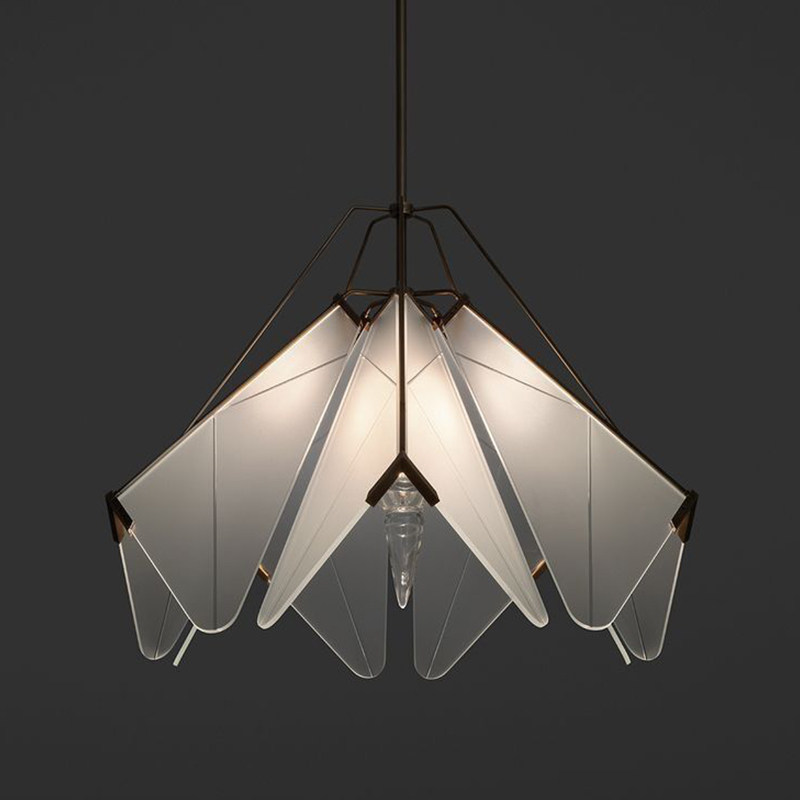 爱家软装灯饰的优惠券大全—简约现代时尚个性几何艺术吊灯设计师北欧