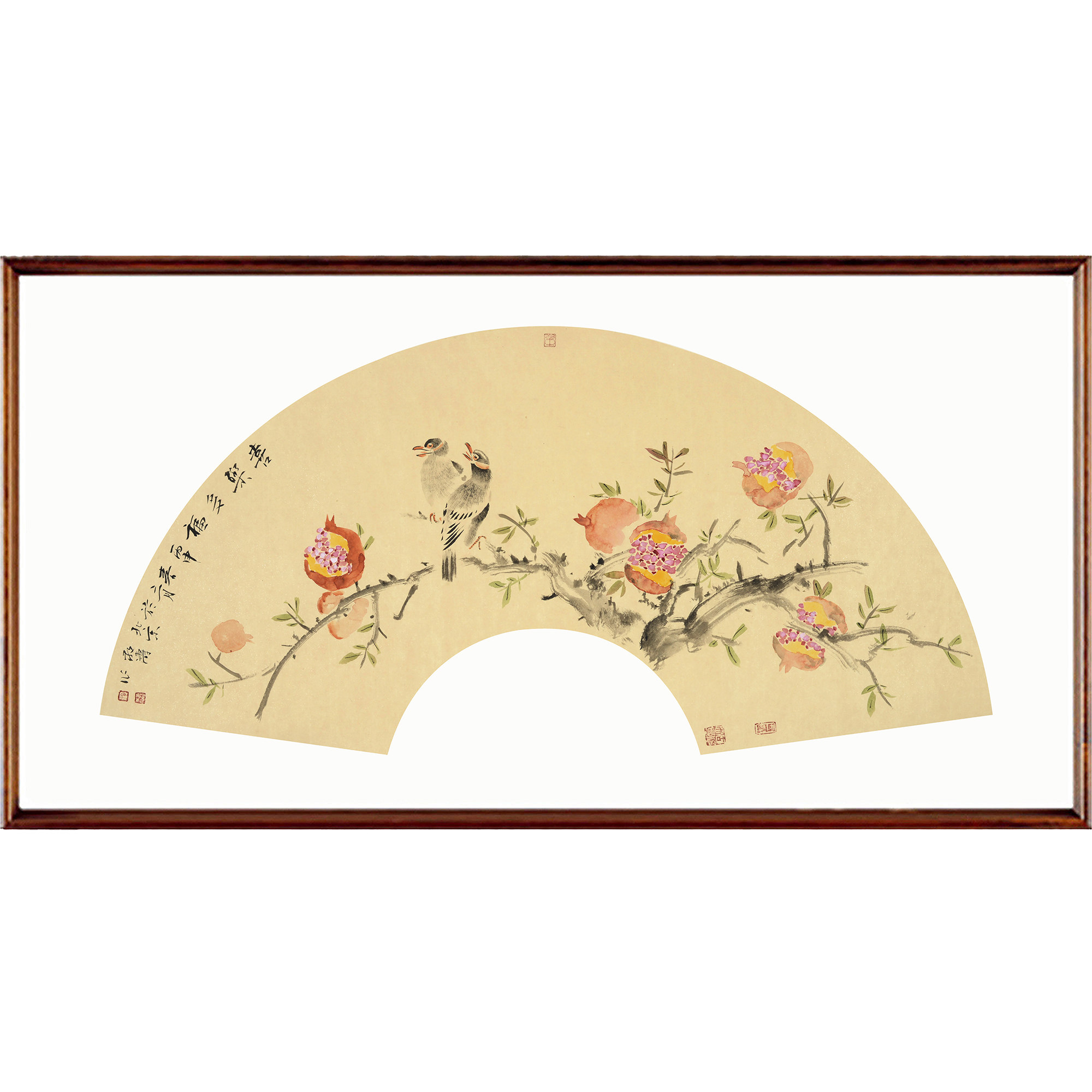 【双十二】清华美院 贺敬涛 《喜乐多福》中国国画家协会理事