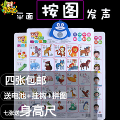 乖宝宝早教有声挂图早教发声挂图 幼儿启蒙益智语音识字卡玩具