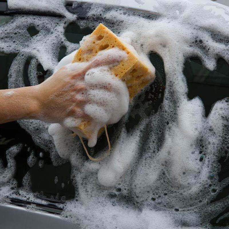 洗车海绵特大号清洗洁蜂窝珊瑚擦车厚吸水海棉块汽车用品洗车工具