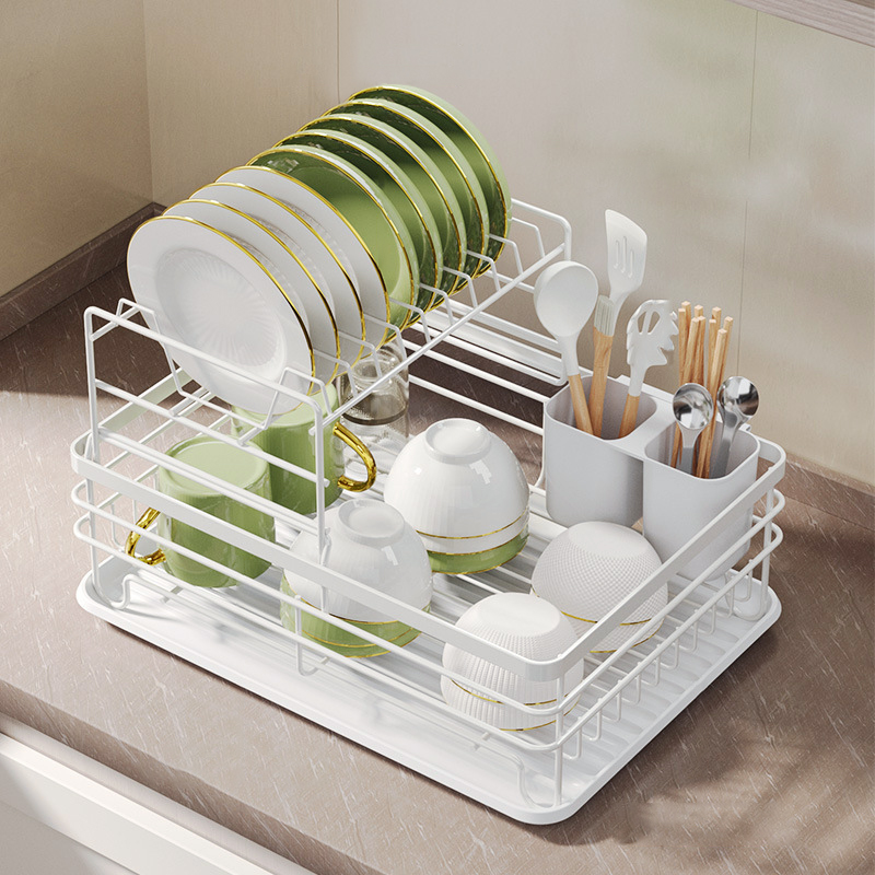 放碗碟子盘子收纳架碗碟架沥水架碗柜家用厨房碗盘架洗碗槽置物架
