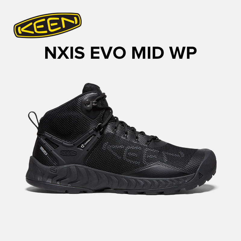 KEEN官方 NXIS EVO MID WP户外运动防水透气 徒步鞋男鞋