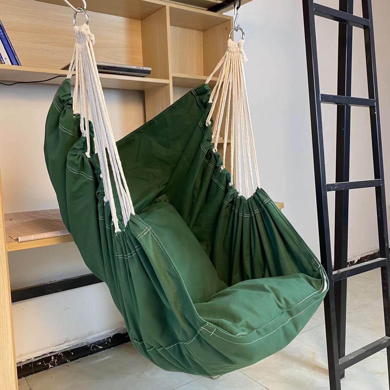 大学生宿舍吊床寝室神器学生吊椅网红流苏荡秋千可躺懒人户外吊篮