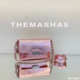 THEMASHA5 2024夏季新款时尚银色百搭链条包单肩斜挎小方包女包包