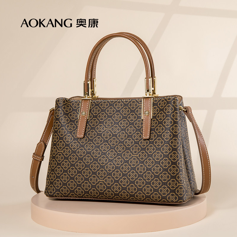 奥康女包2022新款大包手提包气质品牌包时尚单肩斜挎大容量手拎包