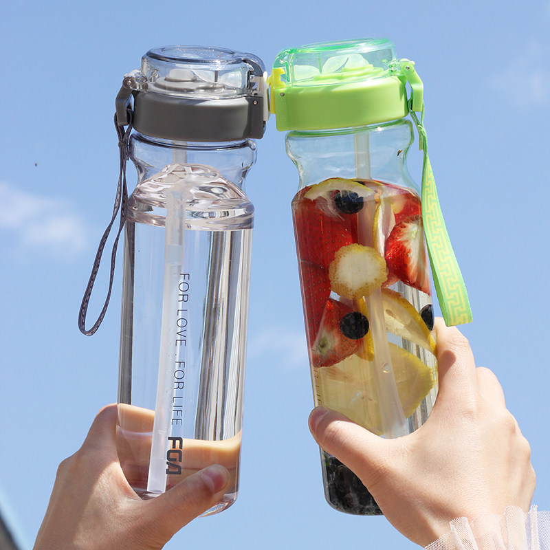 中易美业家居专营店的优惠券大全—富光水杯tritan男女吸管杯户外运动