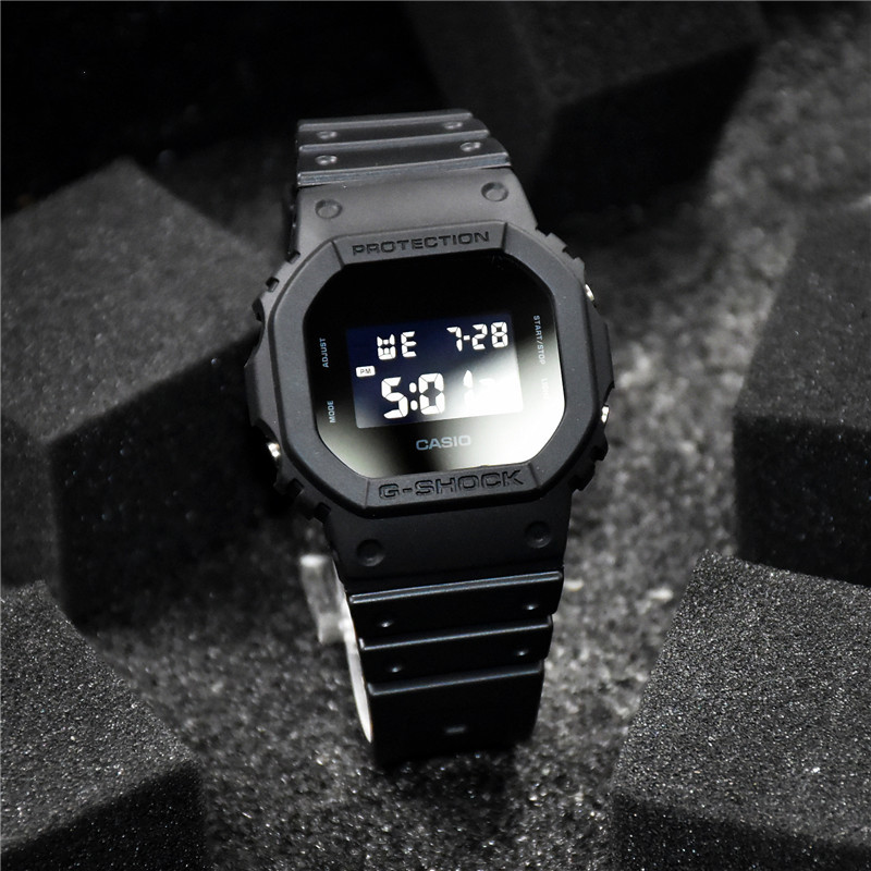 热销dw手表男 卡西欧_卡西欧g-shock方块dw-5600手表男表dw-5600bb-1