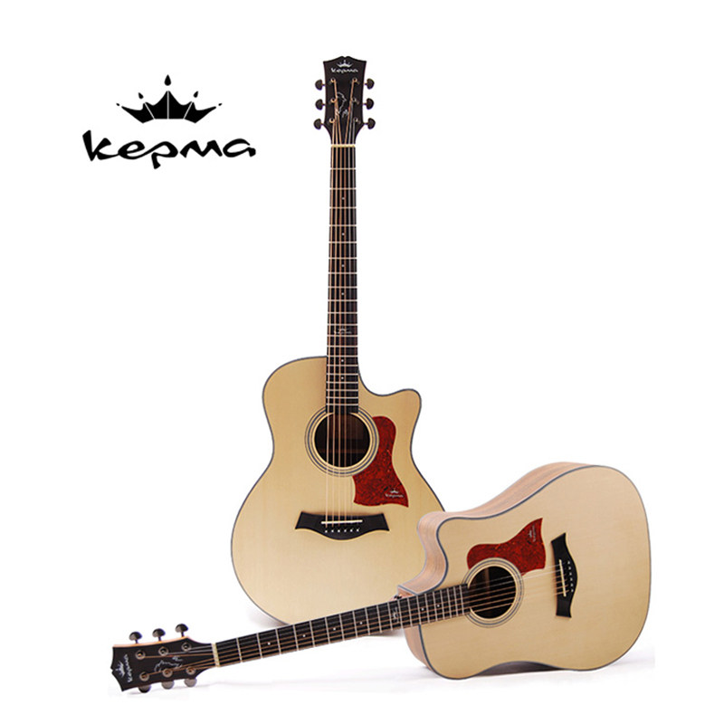 卡马kepma吉他初学者41寸民谣木吉他d1c a1c d2c a2c卡玛吉他吉它_不