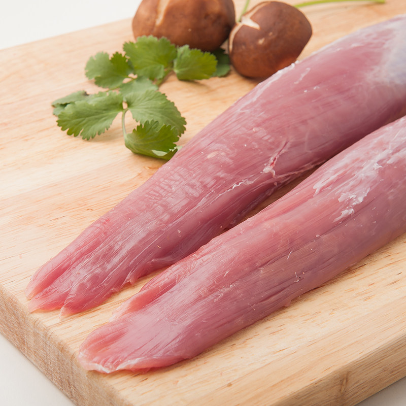 爱森 冷鲜猪肉生猪肉小里脊 里脊肉350克/盒