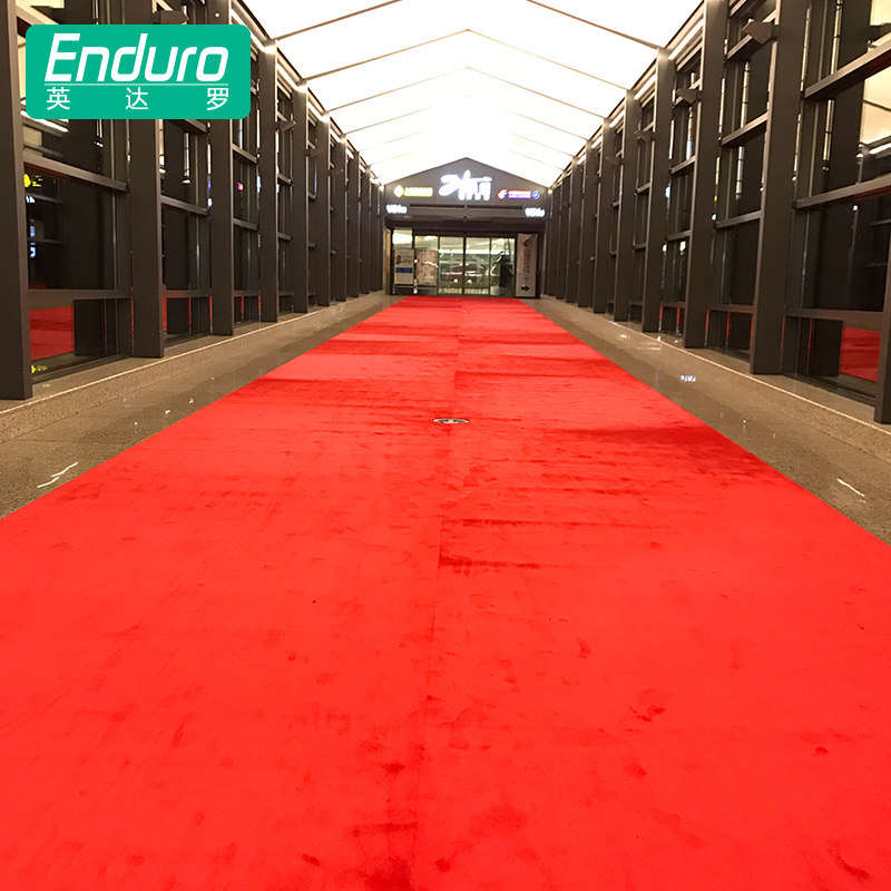 宴会厅舞台红地毯地毯商用防滑店铺门口宴会厅迎宾楼梯地垫