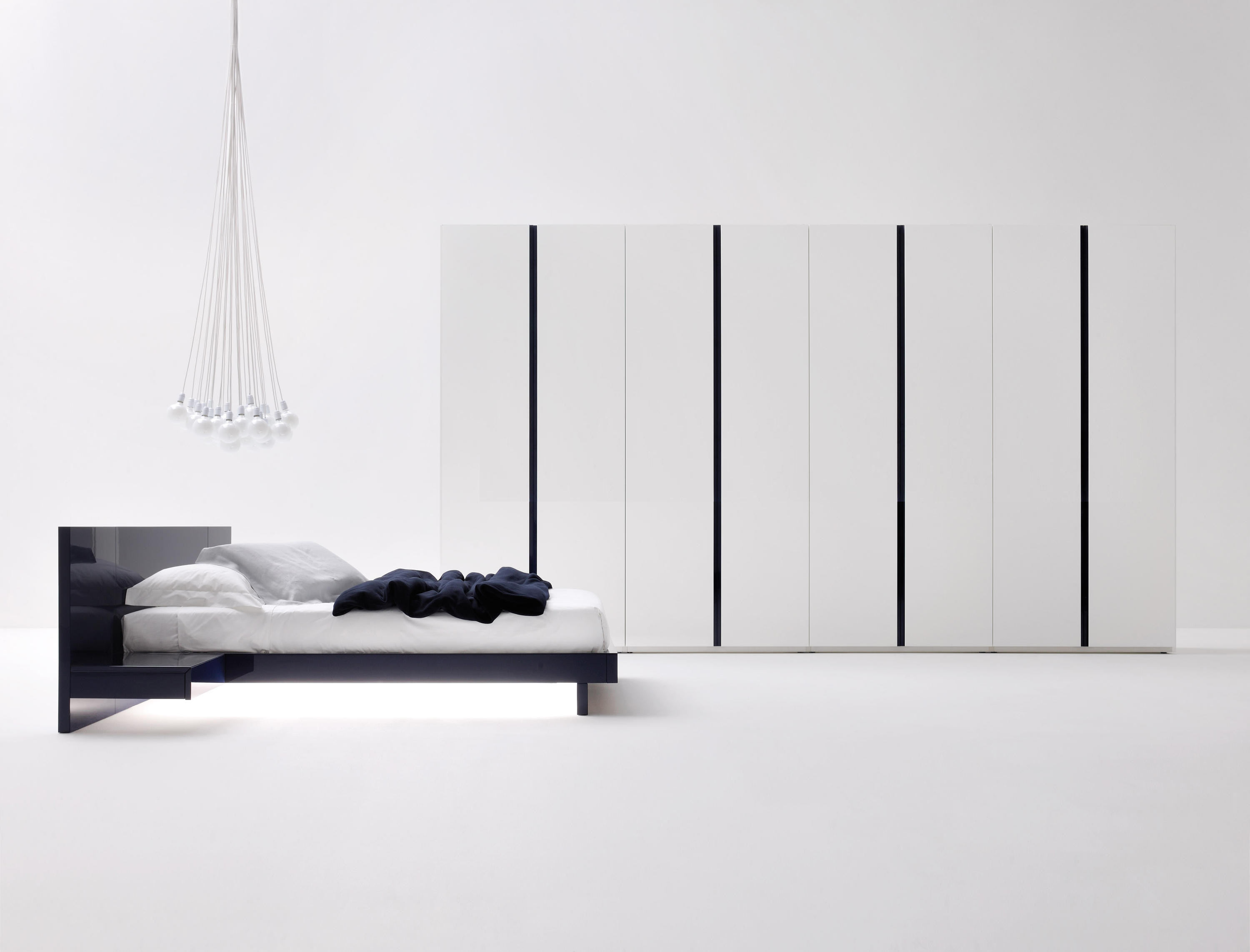 定制北欧衣柜现代简约经济型开门衣橱板式卧室整体衣柜烤漆储物柜