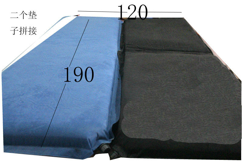 8cm加厚麂皮绒自充气垫 5cm单双人秋冬户外帐篷垫午休睡垫防潮垫