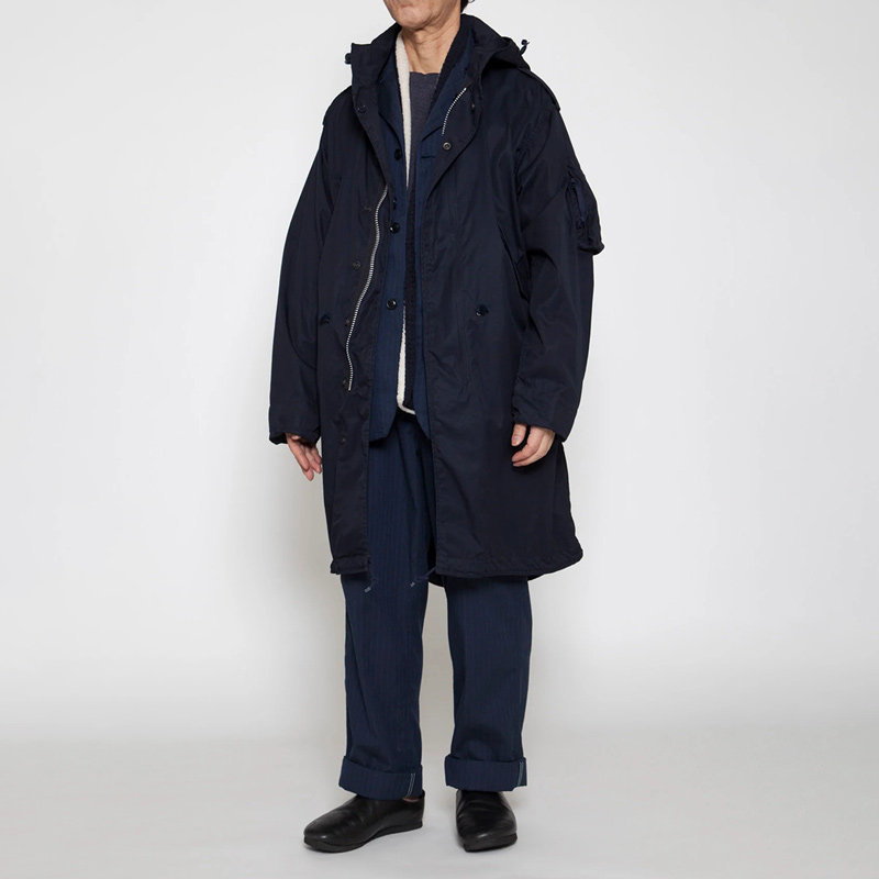 corona m-51 parka 元祖版复古m-51鱼尾风衣机能 长款外套