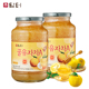 韩国原装进口丹特牌蜂蜜柚子茶果味茶柚子酱（1000g×2瓶）
