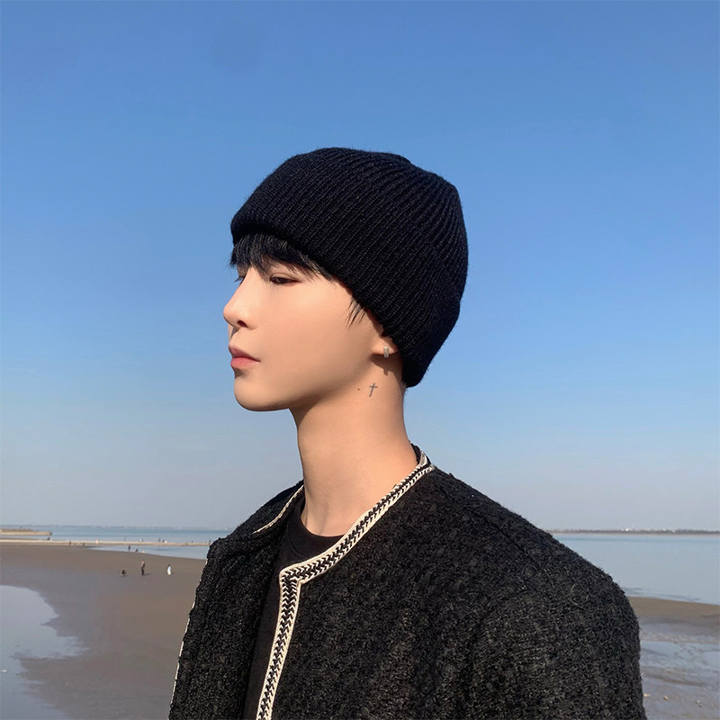 针织帽男潮牌青年