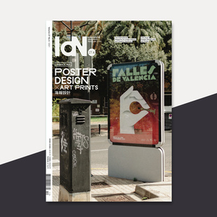【IDN设计杂志】27.4期  Vol.27 NO.27.4期 本期主题：海报设计 平面设计杂志 IDN期刊杂志