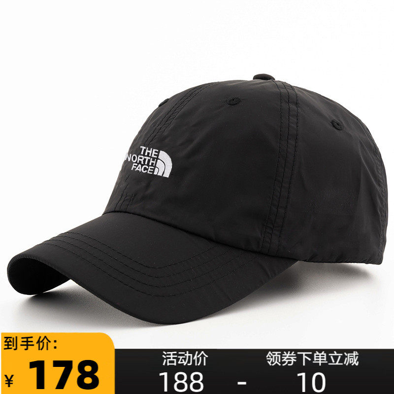 thenorthface北面棒球帽男女鸭舌帽运动户外简约情侣遮阳帽子
