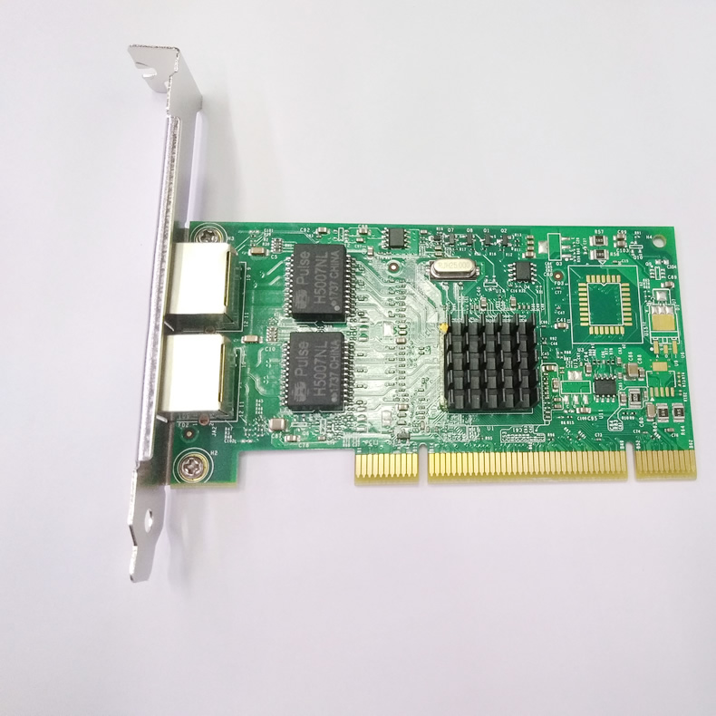 intel82546 network card intel dual port 8492mt gigabit network card pci server network card
