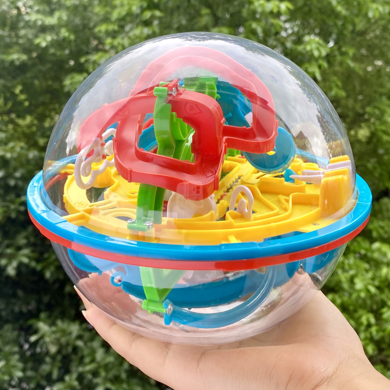 8奥麒3d迷宫球走珠立体地球星球太空魔幻益智力球儿童平衡玩具男孩已
