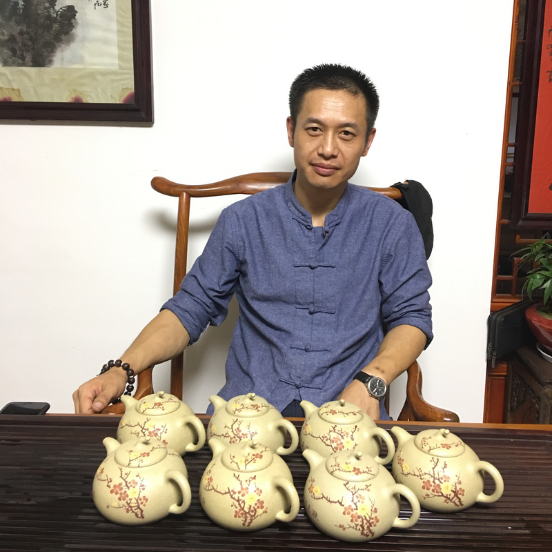 周三紫砂实惠捡漏联合专场之五 工艺美术师 万志群 茄段 275cc 原矿