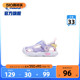 中国乔丹童鞋女童凉鞋包头2024夏季宝宝透气儿童鞋子小童沙滩鞋