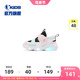 中国乔丹童鞋儿童闪灯鞋2024春季新款女童宝宝学步鞋婴小童亮灯鞋