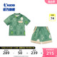 商场同款中国乔丹男童套装夏装新款速干短袖裤两件套洋气儿童运动