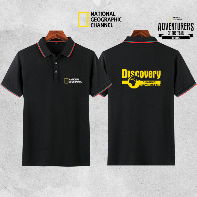 国家地理摄影摄像协会旅游户外频道男女短袖t桖上衣服定制polo衫