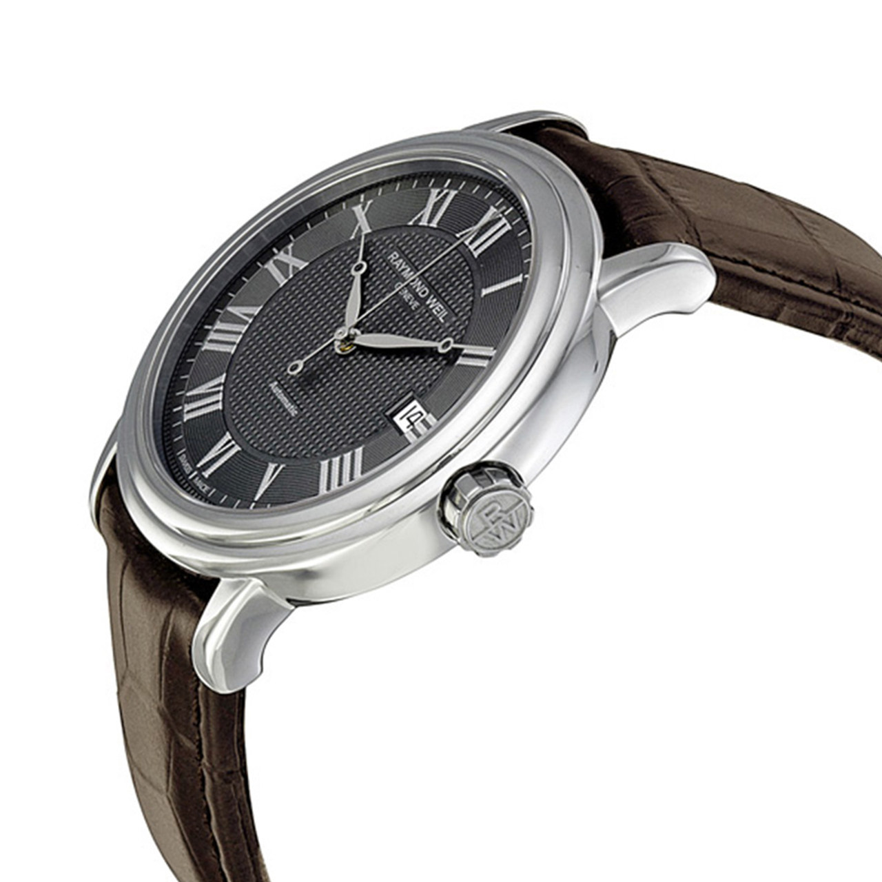 【9.9新】蕾蒙威 maestro系列 真皮 自动机械男表 - 拍卖