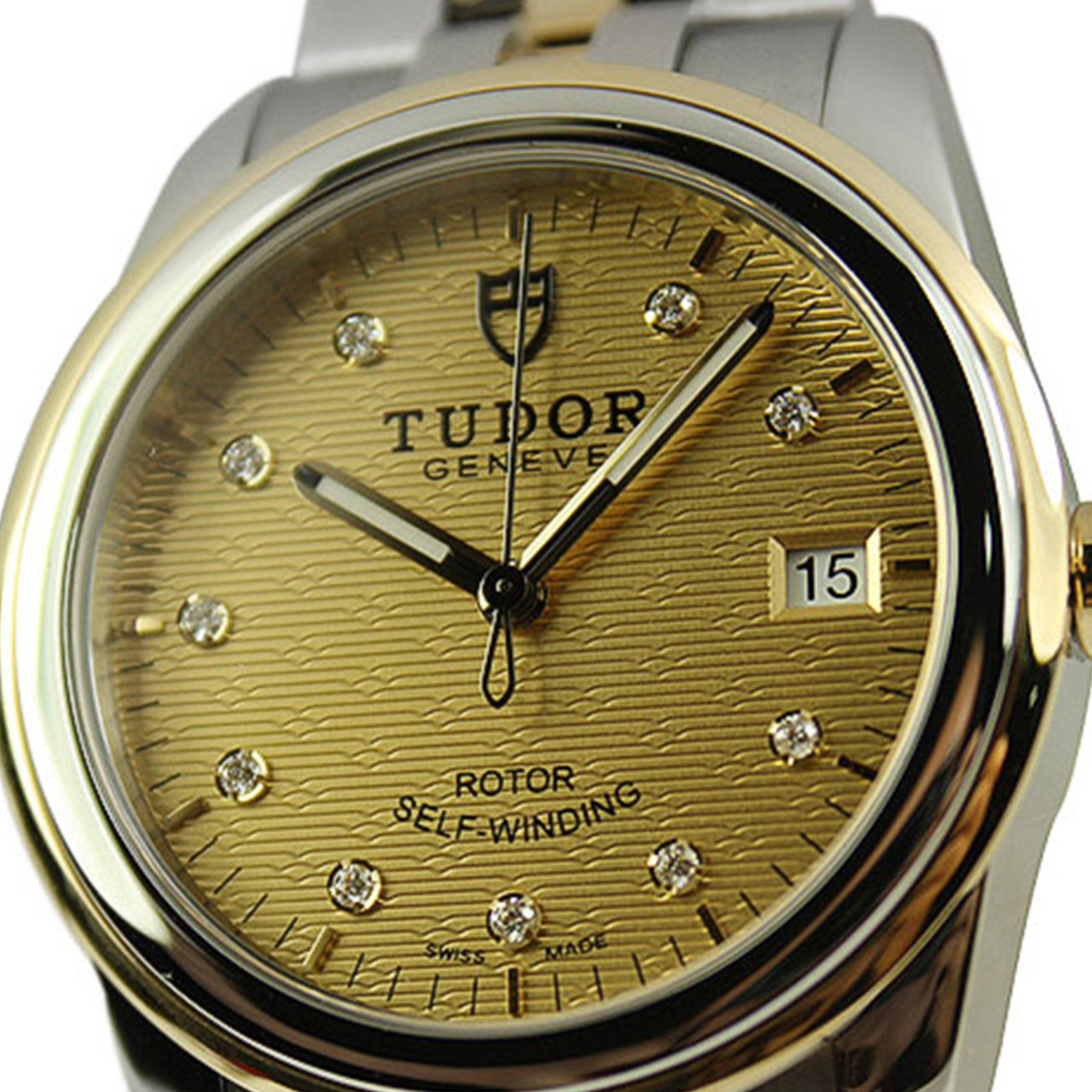 【9.9新】帝舵骏珏系列55003-68053自动机械男表 王面布纹石字