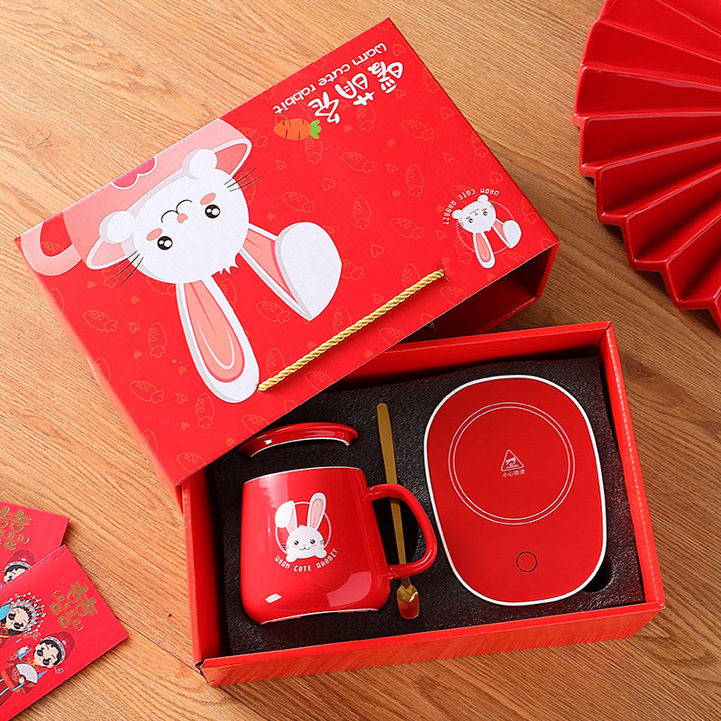 小礼品套装定制logo年会兔年伴手礼送客户员工店庆实用活动赠品