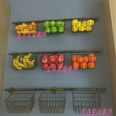 超市果蔬货架挂墙干果展示篮零食货架 蔬菜货架水果货架ENAcdccd