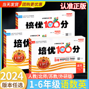 2024新王朝霞培优100分一三二四五六年级下册上册人教版试卷测试卷全套语文数学英语同步训练卷子练习册期末真题精编北师大版下